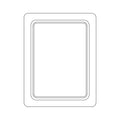 Card Fossil Replacement Front Assembly for Ungraded Cases – customisable trim and border colour, fits existing Card Fossil back assembly