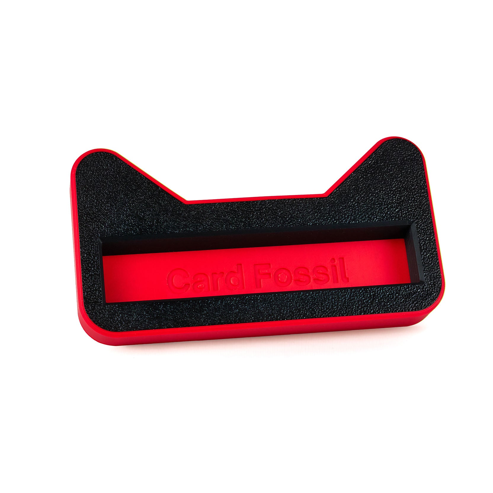 Card Fossil PSA and Booster Case Stand – dark red colorway