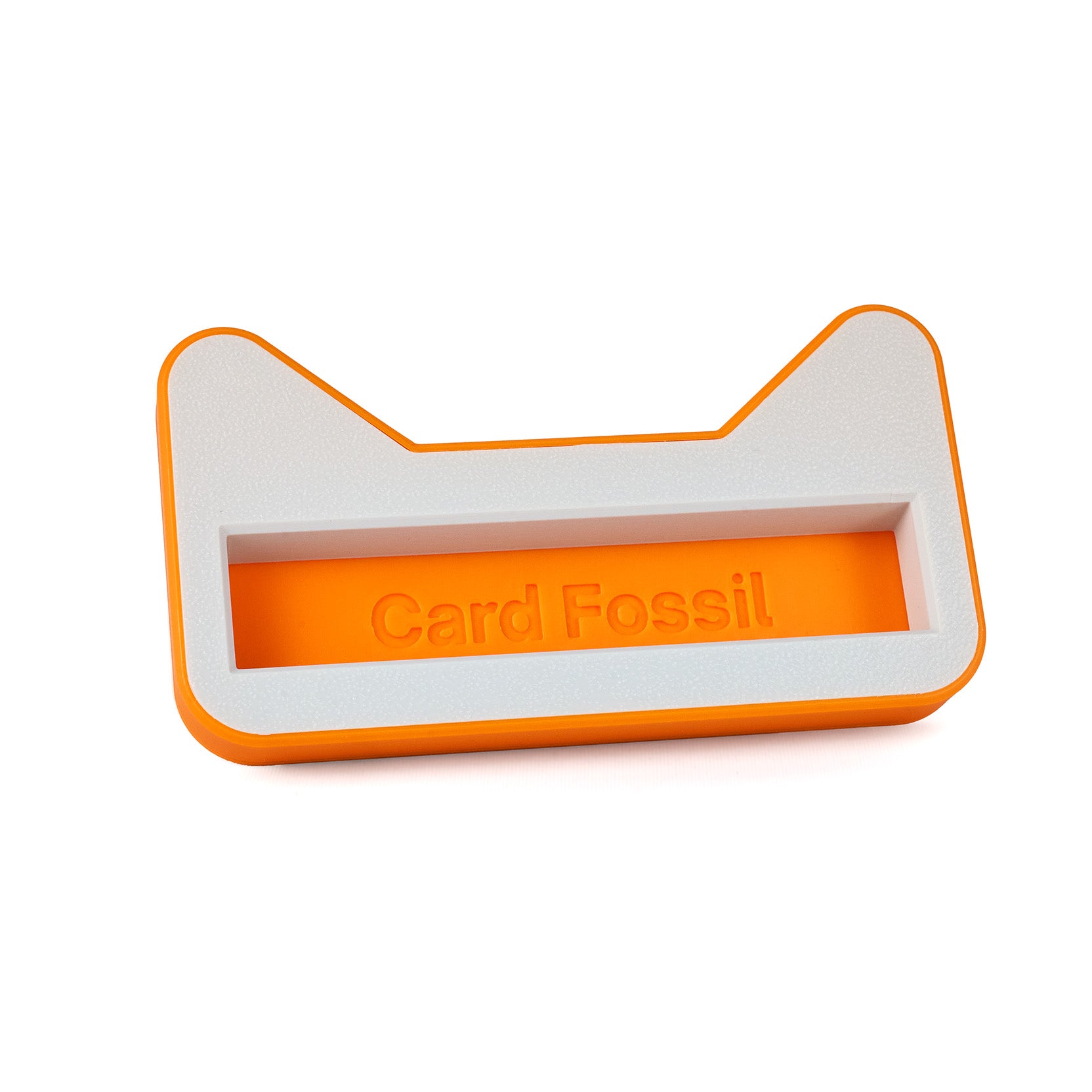 Card Fossil PSA and Booster Case Stand – light orange colorway