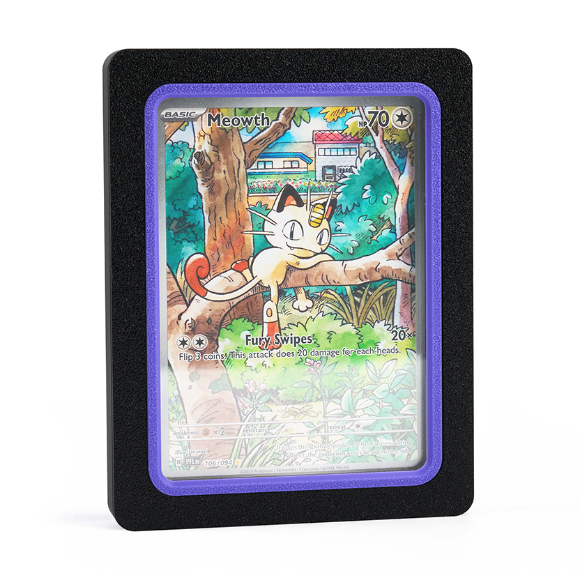 Trading Card Display Case – Black
